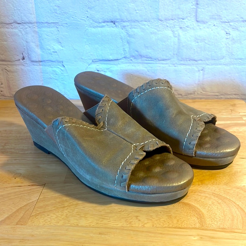 Slip On Wedge Heel
